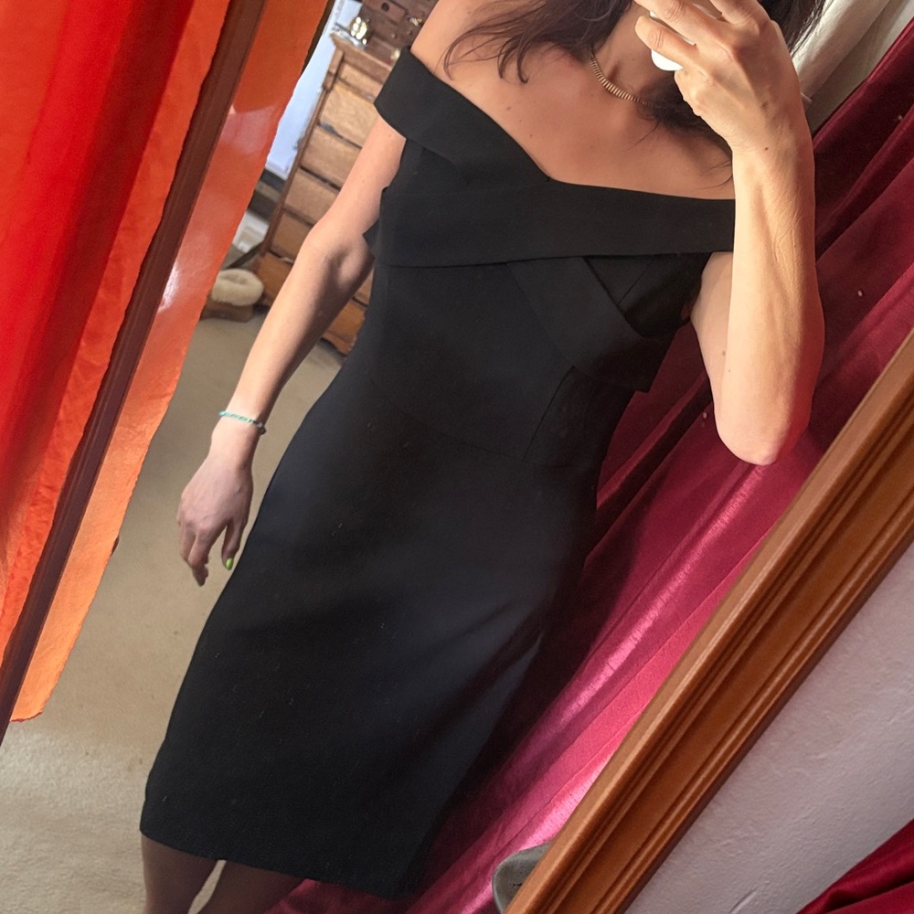 Chic Black off the shoulder Dress